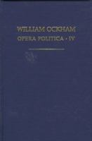 William Ockham : opera politica IV /