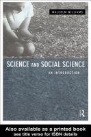 Science and social science an introduction /