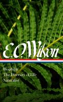 Biophilia, The diversity of life, Naturalist /