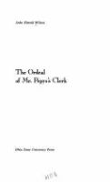 The ordeal of Mr. Pepys's clerk.