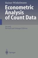 Econometric analysis of count data /