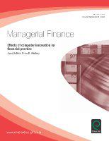 Effects of Computer Innovation on Financial Practice : Originally published as Managerial Finance, Volume 34, Issue 2