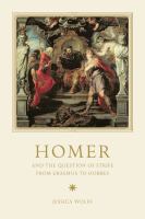 Homer and the question of strife from Erasmus to Hobbes