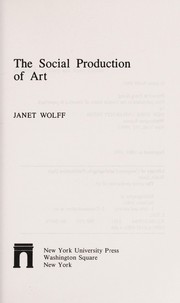 The social production of art /