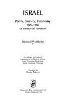 Israel : polity, society, economy, 1882-1986 : an introductory handbook /