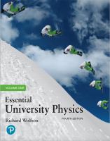 Essential university physics /