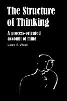 The Structure of Thinking : A Process-Oriented Account of Mind.