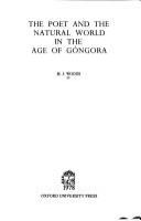 The poet and the natural world in the age of Góngora /