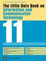 The Little Data Book on Information  and Communication Technology 2011