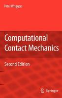 Computational Contact Mechanics