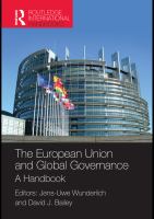 The European Union and Global Governance : A Handbook.