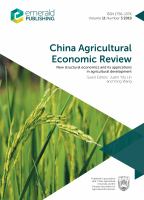 New Structural Economics and Its Applications in Agricultural Development.
