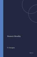 Homeric morality /