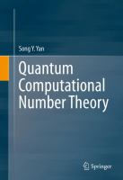 Quantum Computational Number Theory