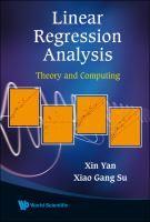 Linear Regression Analysis.