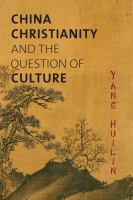 China, Christianity, and the question of culture