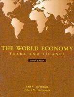 The world economy : trade and finance /