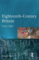 Eighteenth-century Britain : religion and politics, 1714-1815 /