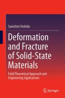 Deformation and Fracture of Solid-State Materials Field Theoretical Approach and Engineering Applications /