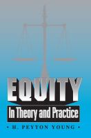 Equity : in theory and practice /