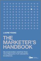 The marketer's handbook reassessing marketing techniques for modern business /