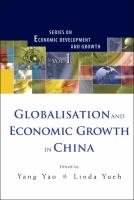 Globalisation And Economic Growth In China.