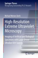 High-Resolution Extreme Ultraviolet Microscopy Imaging of Artificial and Biological Specimens with Laser-Driven Ultrafast XUV Sources /