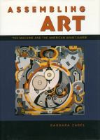 Assembling art : the machine and the American avant-garde /