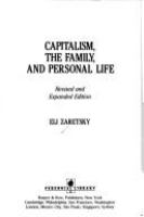 Capitalism, the family, and personal life /