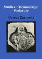 Studies in Romanesque sculpture /
