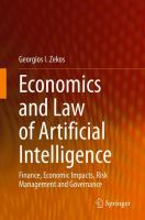 Economics and Law of Artificial Intelligence Finance, Economic Impacts, Risk Management and Governance /