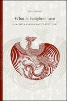 What is enlightenment? can China answer Kant's question? /
