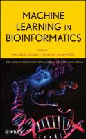 Machine Learning in Bioinformatics.