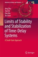 Limits of Stability and Stabilization of Time-Delay Systems A Small-Gain Approach /