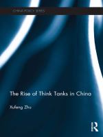 The rise of think tanks in China