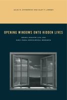 Opening windows onto hidden lives : women, country life, and early rural sociological research /