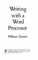 Writing with a word processor /