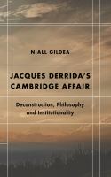 Jacques Derrida's aporetic ethics /