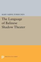 The Language of Balinese Shadow Theater.