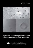 Synthese nanoskaliger Hohlkugeln durch Mikroemulsions-Techniken.