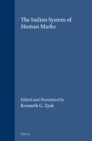 The Indian system of human marks with editions, translations and annotations by /