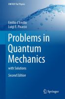 Problems in Quantum Mechanics with Solutions /