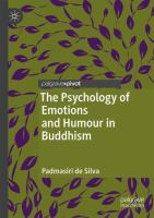 The Psychology of Emotions and Humour in Buddhism