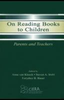 On Reading Books to Children : Parents and Teachers.